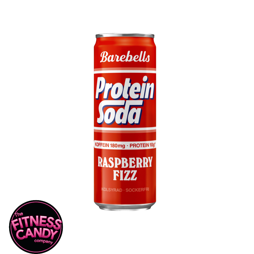 BAREBELLS Protein Soda Raspberry Fizz