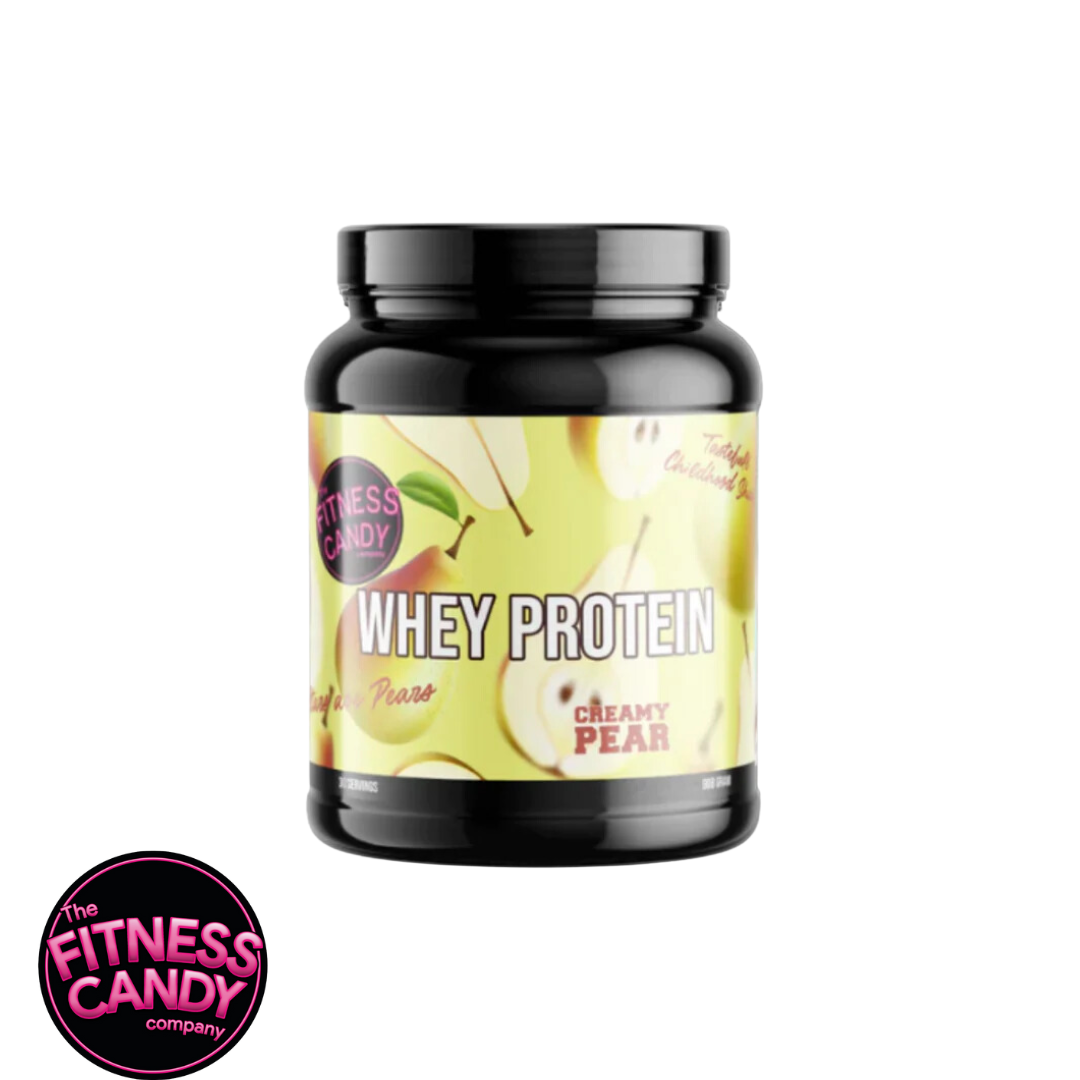FITNESS CANDY WHEY PROTEIN CREAMY PEAR (THT 06-24)
