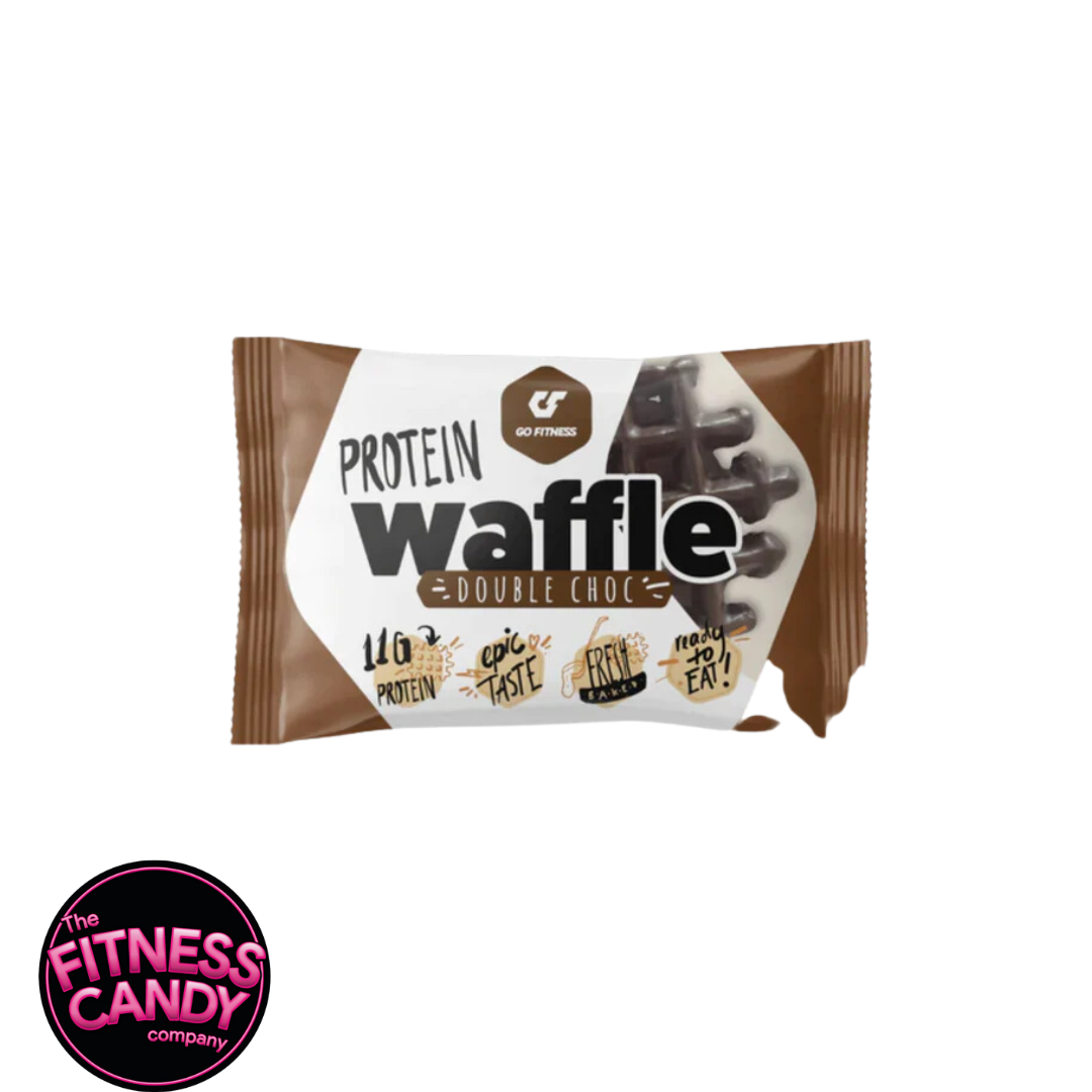 GO FITNESS Protein Waffle Double Chocolate