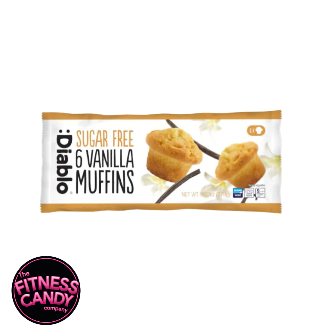 DIABLO Sugar Free Vanilla Muffin 6x