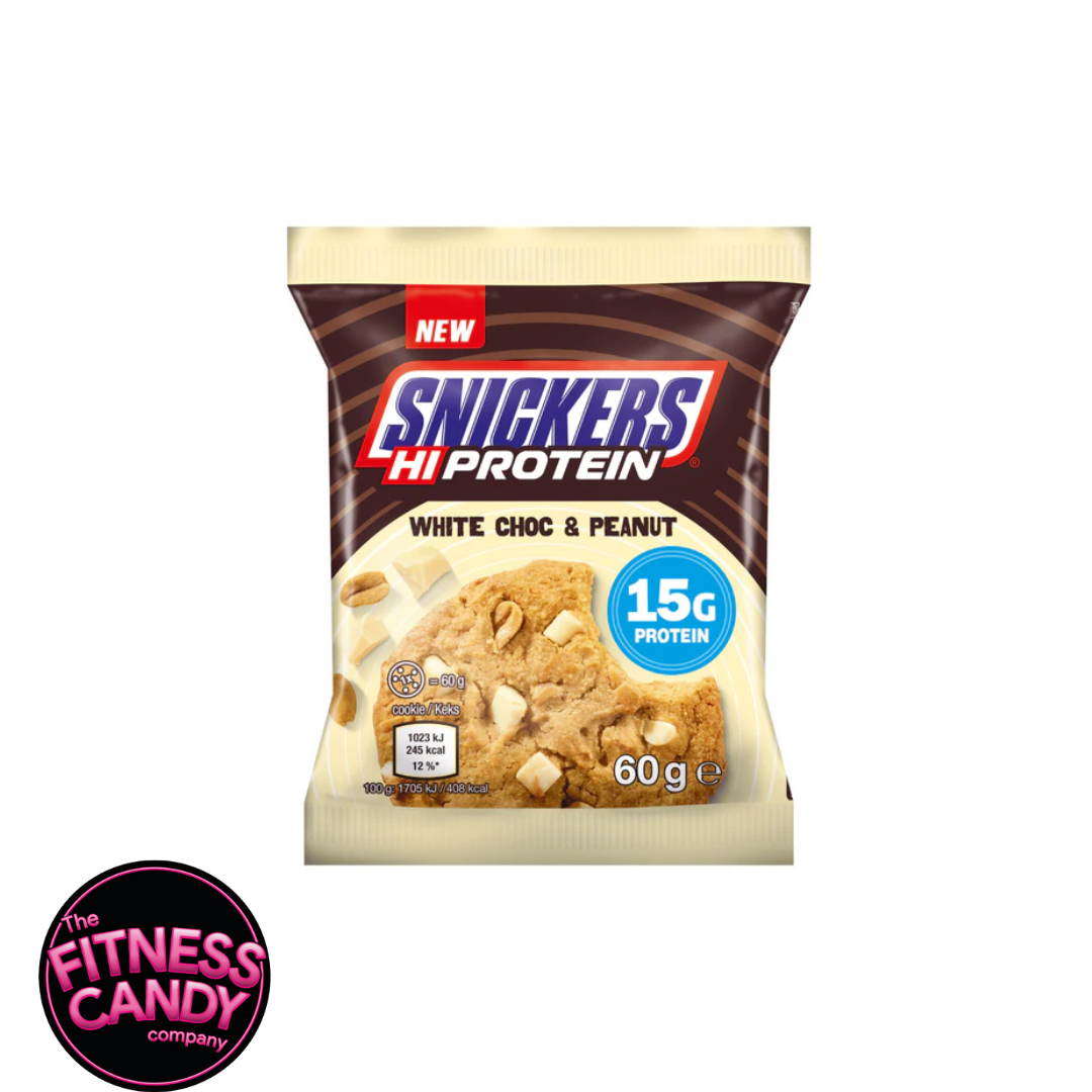 SNICKERS Hi Protein Cookie White Choco & Peanut