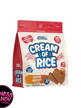 APPLIED NUTRITION Cream Of Rice Toffee Biscuit
