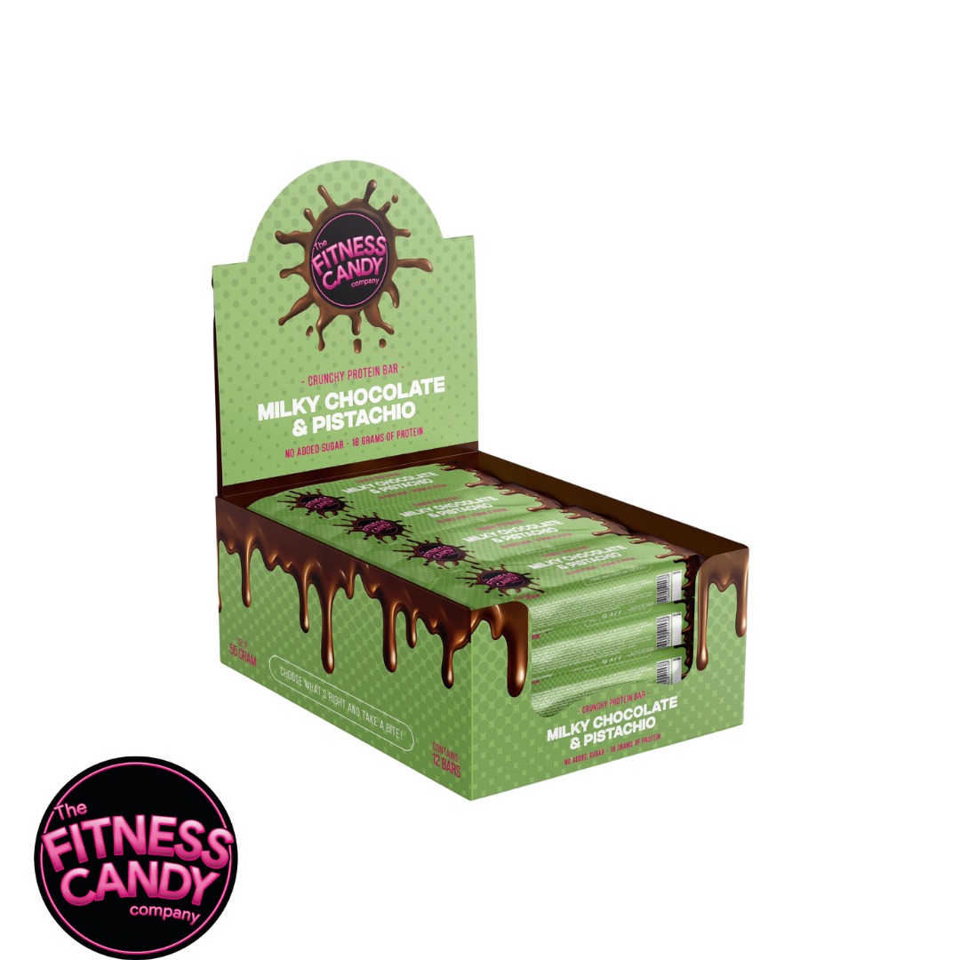 FITNESS CANDY Milky Chocolate & Pistache