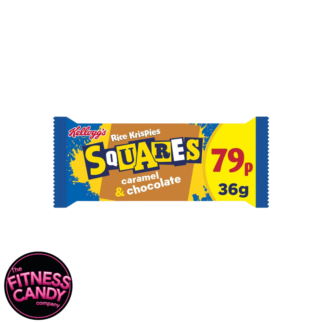 KELLOGG'S Rice Krispies Squares Caramel Chocolate