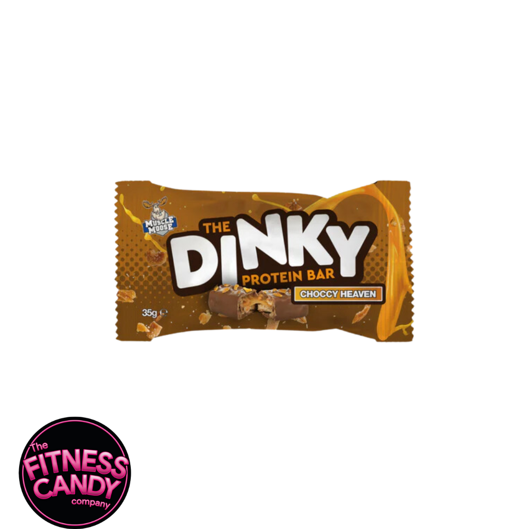 MUSCLE MOOSE DINKY PROTEIN BAR Choccy Heaven (THT 24/05/2026)