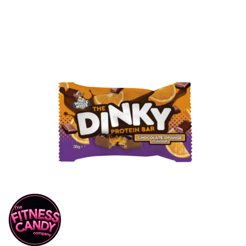 MUSCLE MOOSE DINKY PROTEIN BAR Chocolate Orange