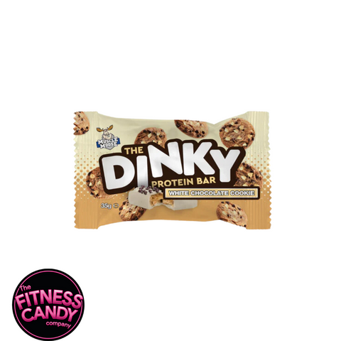 MUSCLE MOOSE DINKY PROTEIN BAR White Chocolate Cookie