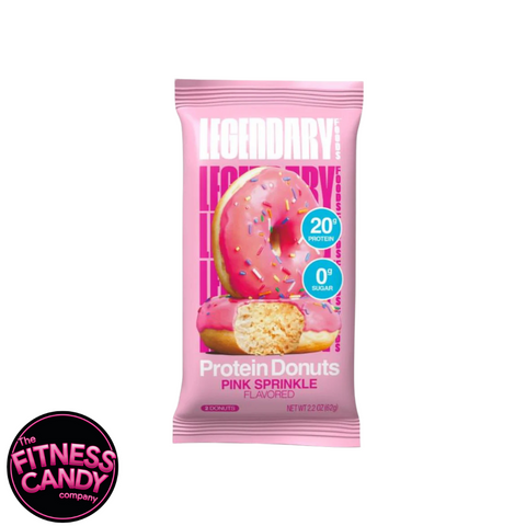 LEGENDARY FOODS Protein Donuts Pink Sprinkle