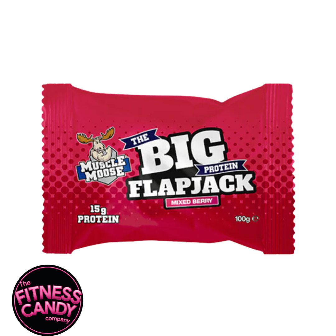 MUSCLE MOOSE Flapjack Mixed Berry