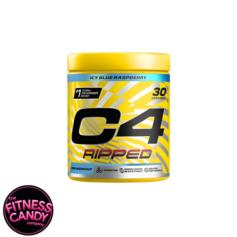 C4 Pre Workout RIPPED Icy Blue Raspberry