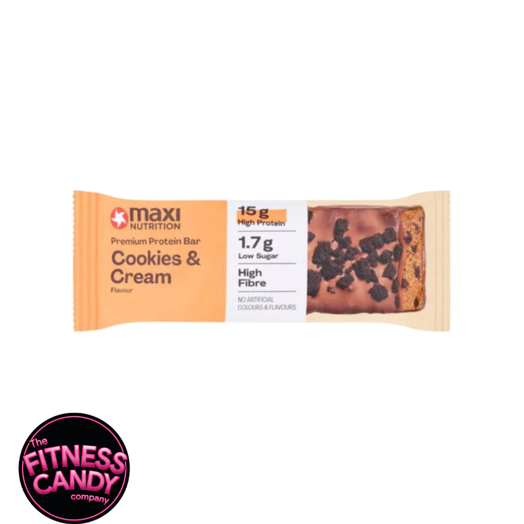 MAXI NUTRITION Premium Protein Bar Cookies & Cream