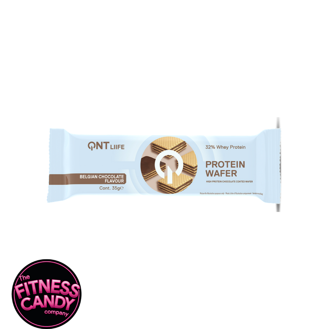 QNT Protein Wafer Bar Belgian Chocolate