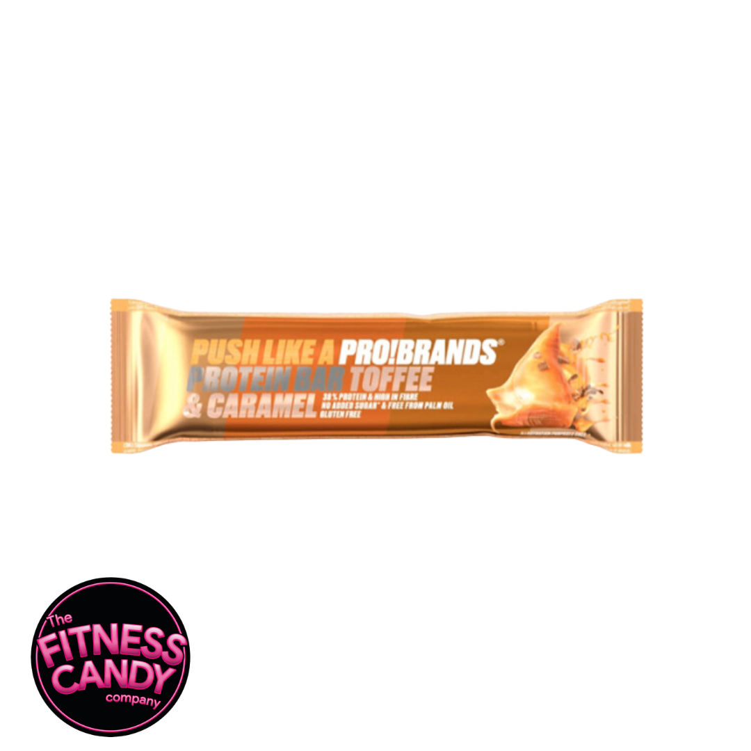 PRO!BRANDS PROTEIN BAR Toffee & Caramel