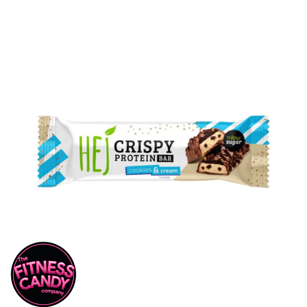 HEJ Crispy Protein Bar Cookies & Cream