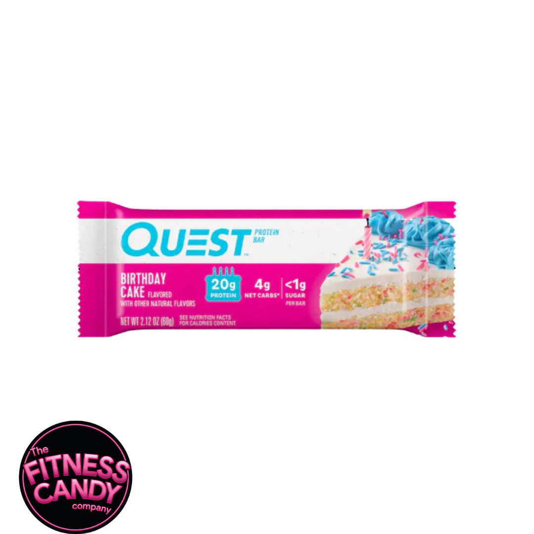 QUEST Nutrition Bar Birthday Cake
