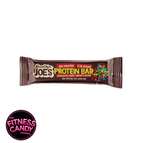 MOUNTAIN JOE'S PROTEIN BAR Chocolate Candy Cream