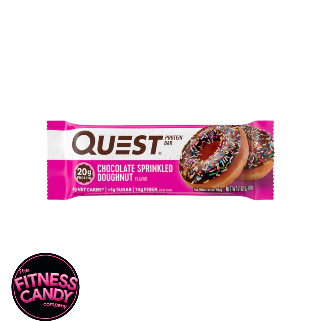 QUEST Nutrition Bar Chocolate Sprinkled Donut