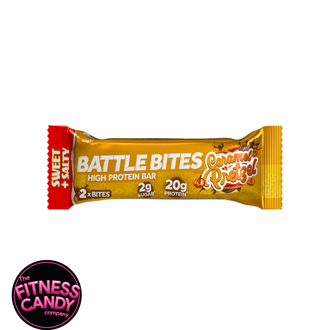 BATTLE BITES Caramel Pretzel