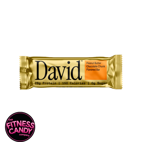 DAVID Protein Bar Peanut Butter Chocolate Chunk (USA)