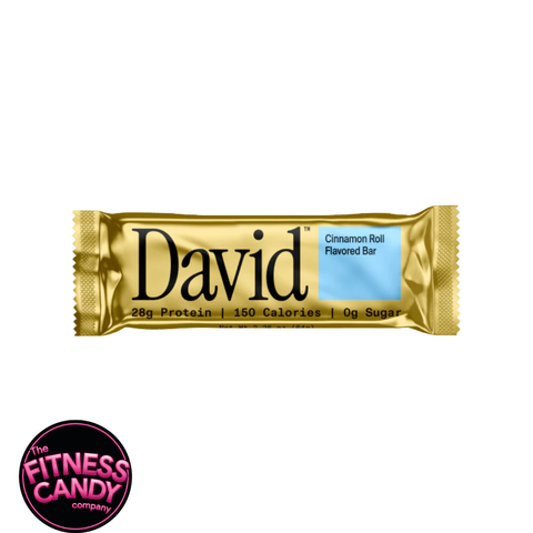 DAVID Protein Bar Cinnamon Roll (USA)