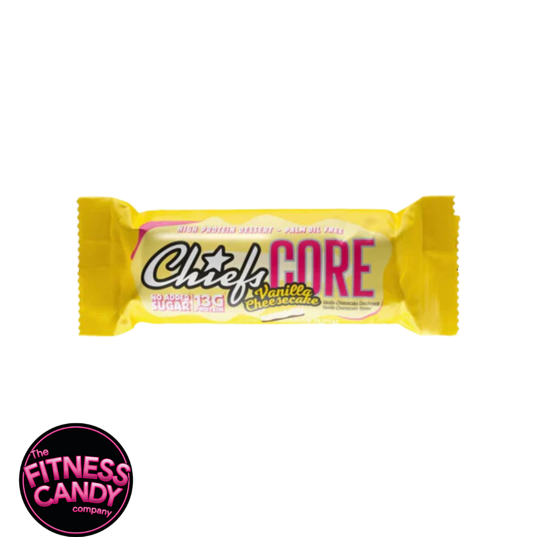 CHIEFS Core Protein Bar Vanilla Cheesecake (THT 17/07/2026)