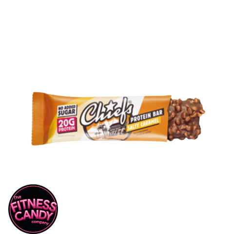 CHIEFS Protein Bar Salty Caramel