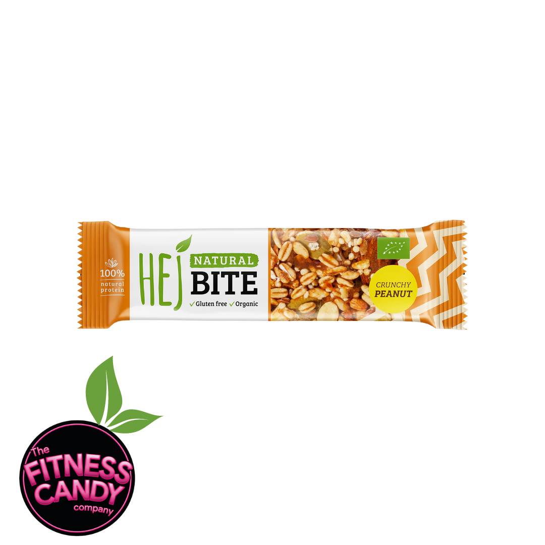 HEJ Bite Organic Crunchy Peanut