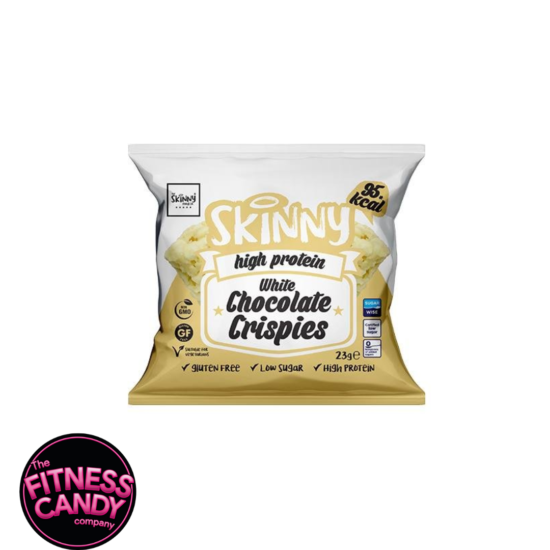 SKINNY FOOD CO High Protein Crispies White Chocolate