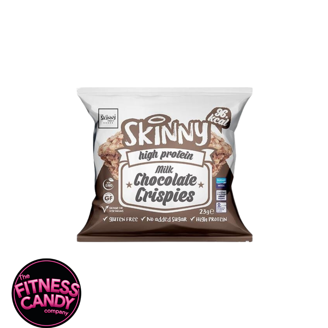 SKINNY FOOD CO High Protein Crispies Milk Chocolate