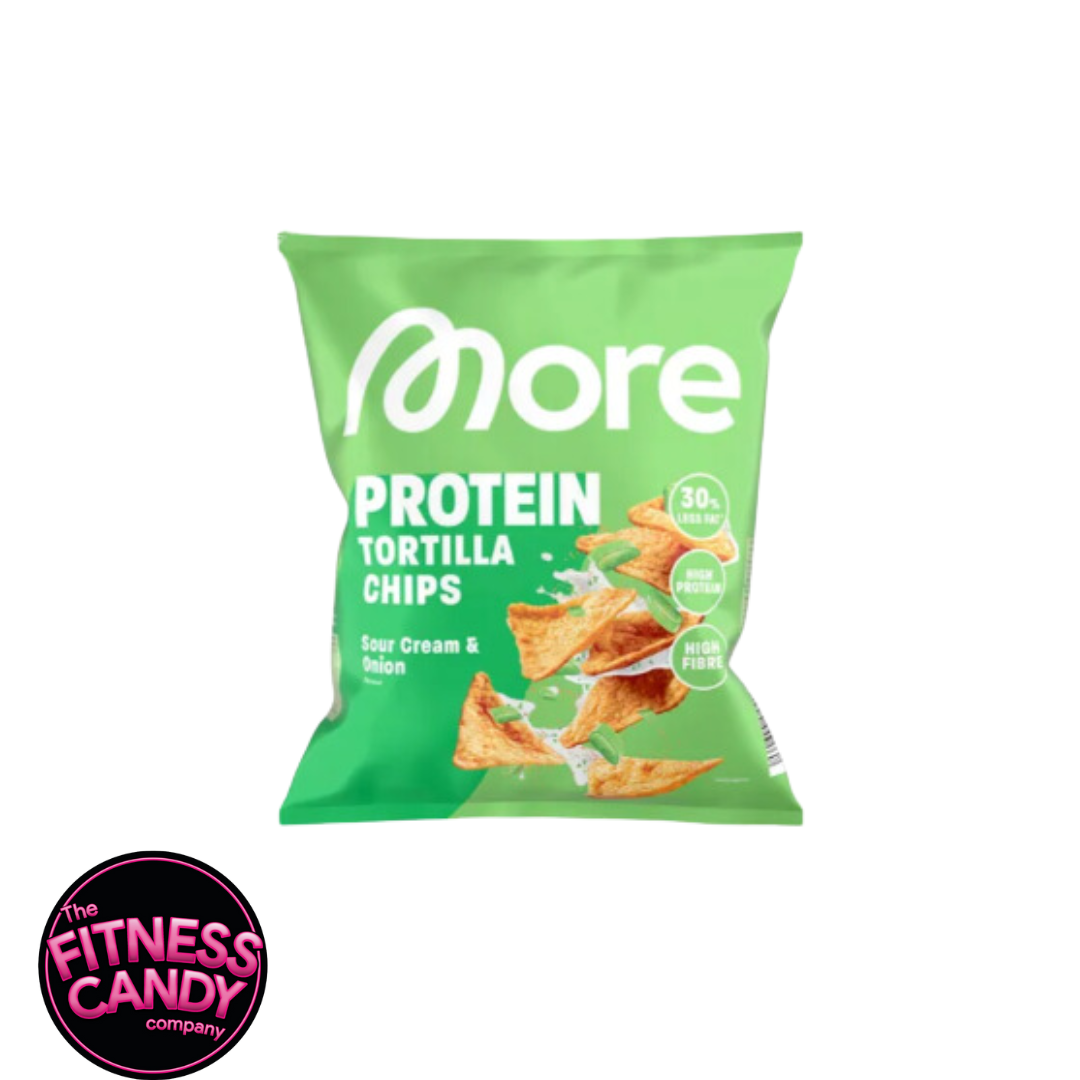 MORE Protein Tortilla Chips Sour Cream & Onion