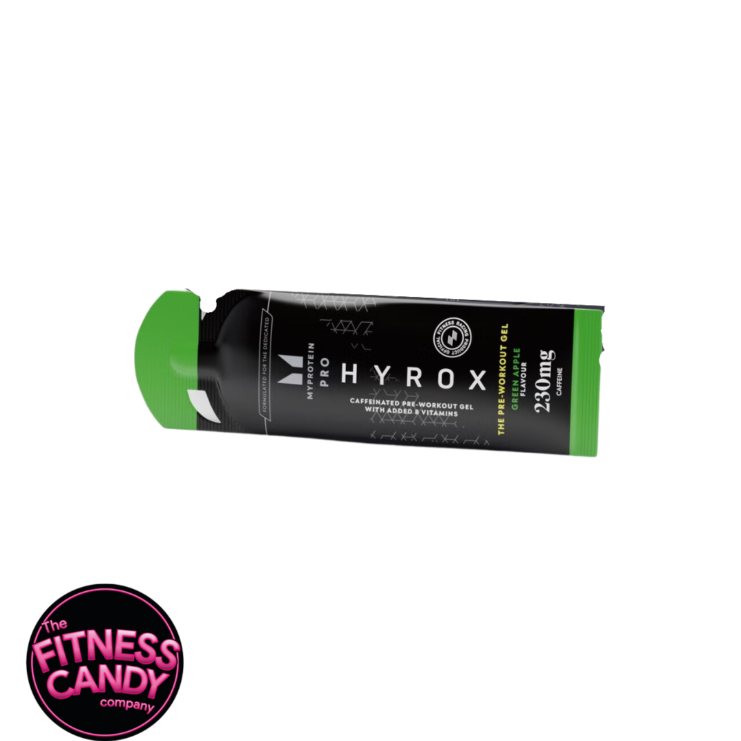 MYPROTEIN Hyrox Pre Workout Gel Green Apple