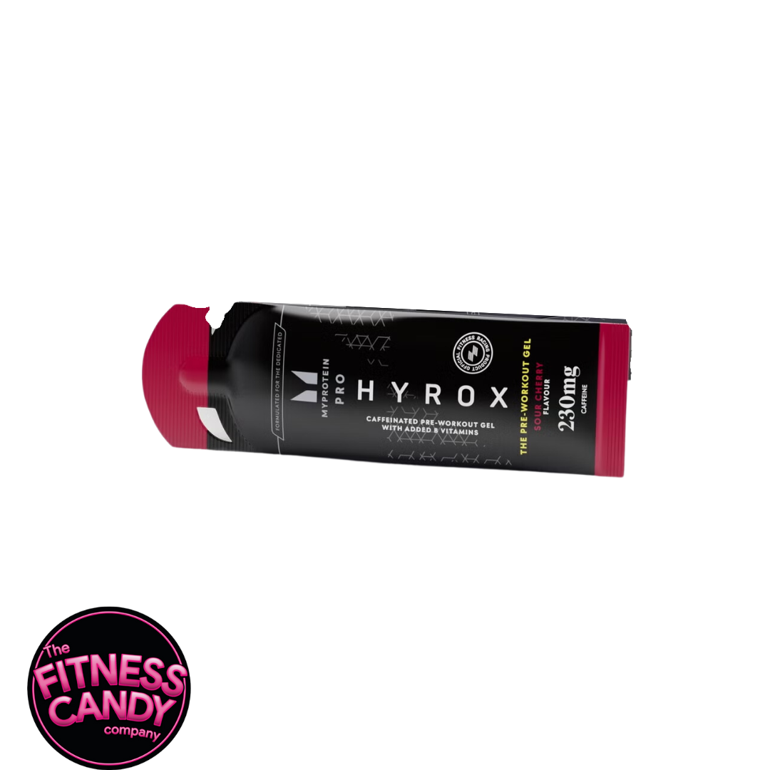 MYPROTEIN Hyrox Pre Workout Gel Sour Cherry