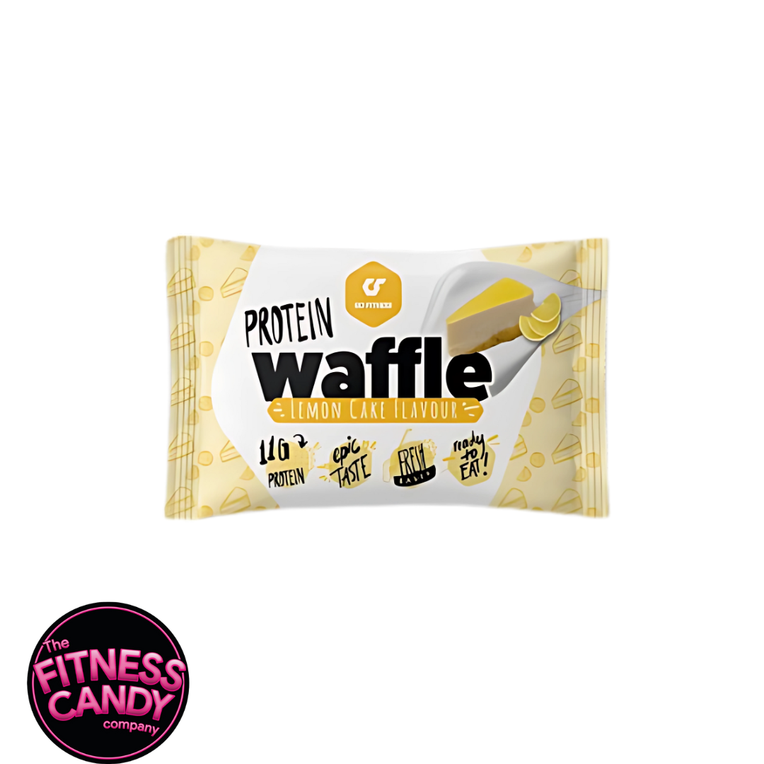 GO FITNESS Protein Waffle White Chocolate Lemon