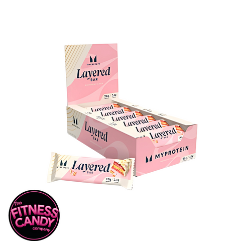 MYPROTEIN Layered Bar Vanilla Birthday Cake