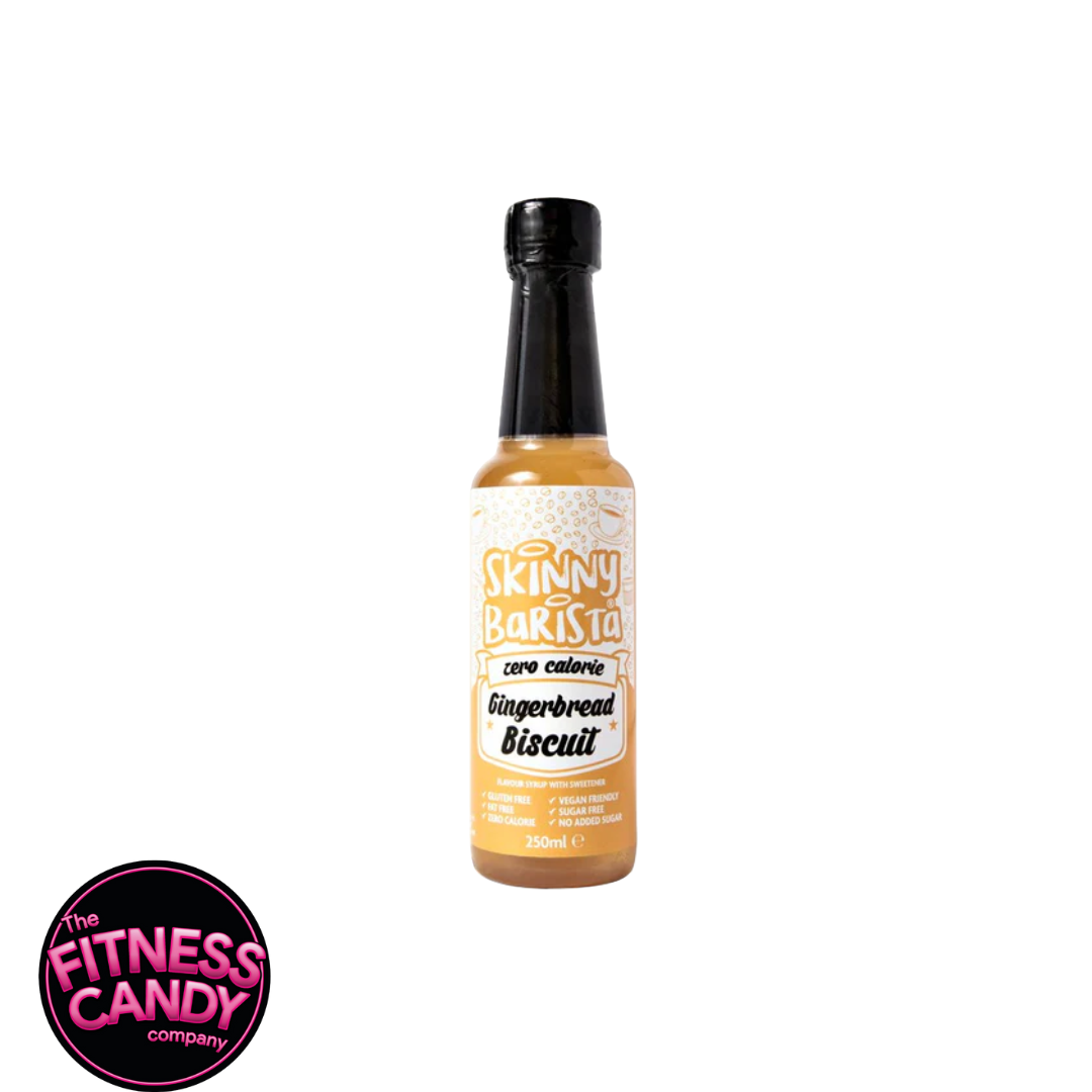 SKINNY FOODS Zero Coffee Syrup Gingerbread Biscuit (250ml)