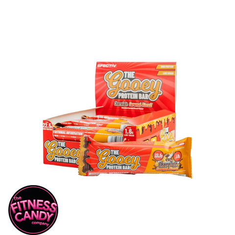EFECTIV NUTRITION Gooey Protein Bar Chocolate Caramel Biscuit
