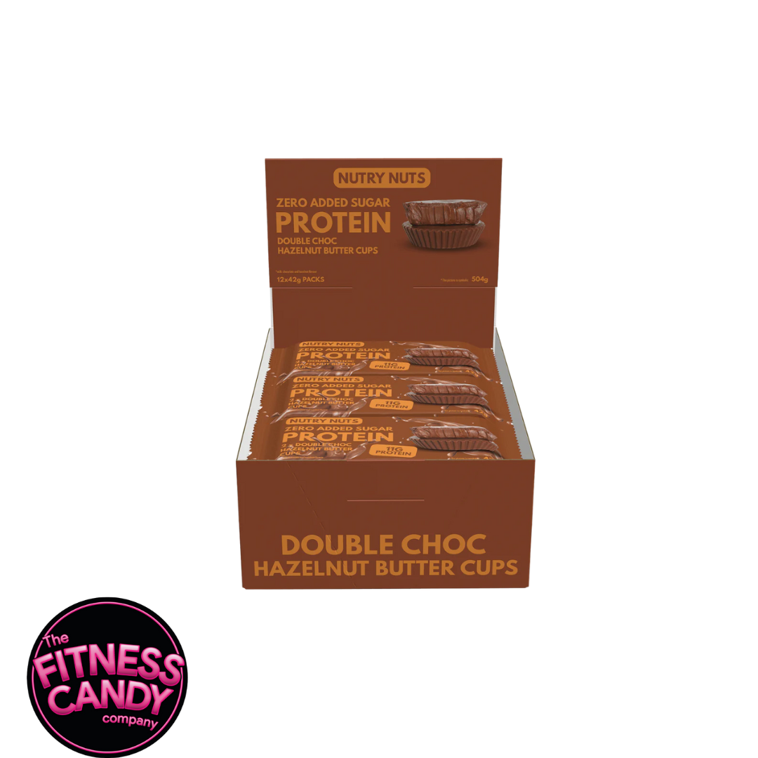 NUTRY NUTS Double Chocolate Hazelnut Butter Cups (BB 03-2026)