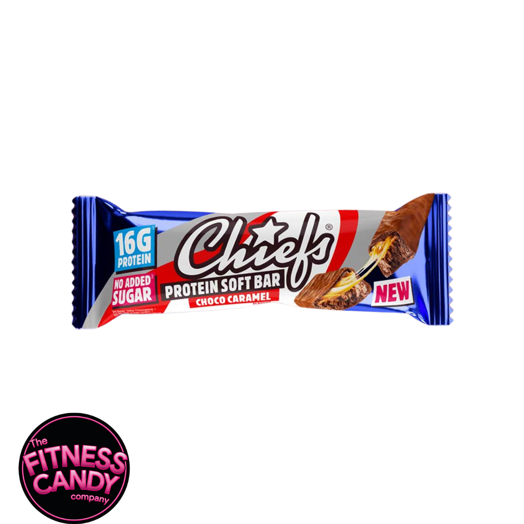 CHIEFS Soft Protein Bar Choco Caramel (THT 25/08/2026)