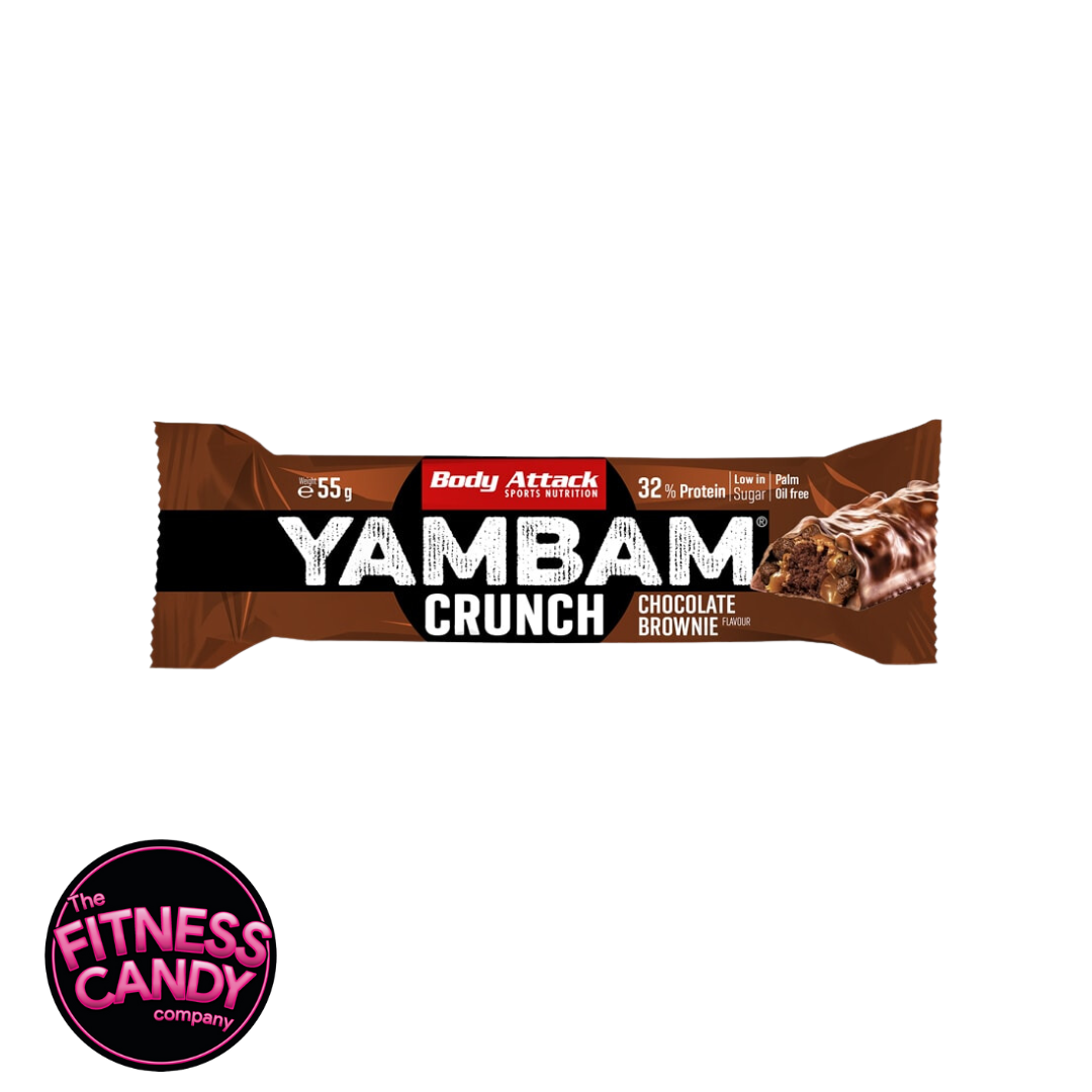 BODY ATTACK Yambam Crunch Bar Chocolate Brownie