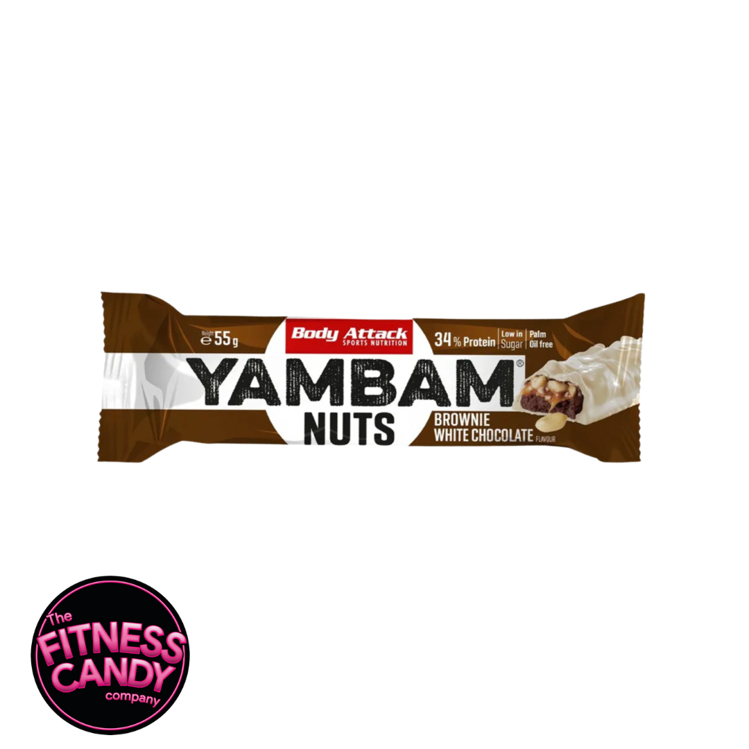 BODY ATTACK Yambam Nuts Brownie White Choco