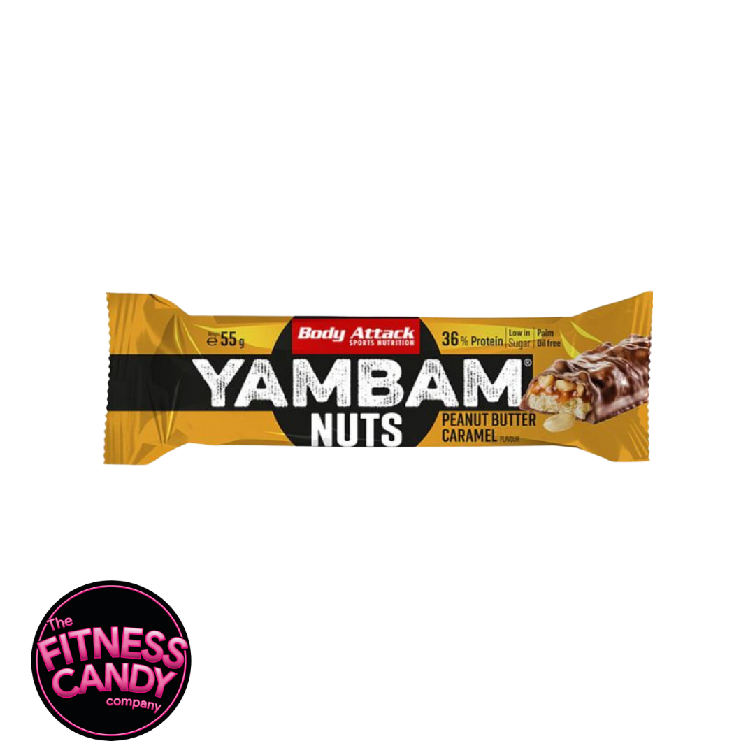 BODY ATTACK Yambam Nuts Peanut Butter Caramel