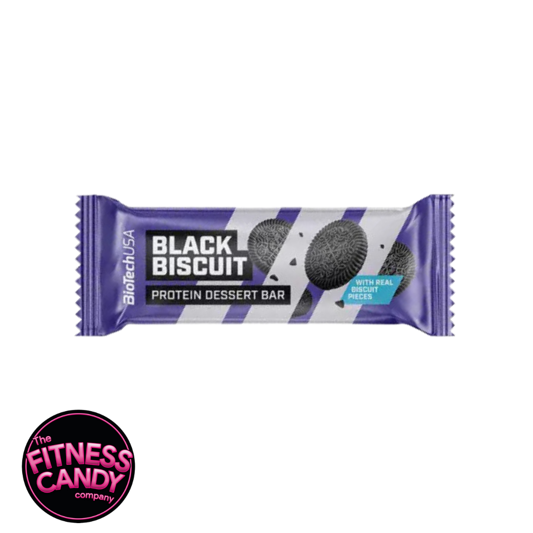 BIOTECH Protein Dessert Bar Black Biscuit