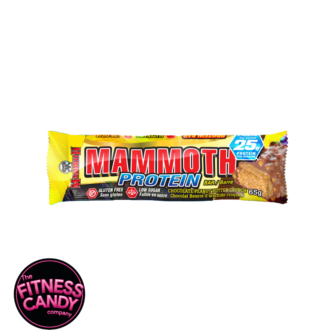 INTERACTIVE Mammoth Protein Bar Chocolate Peanut Butter