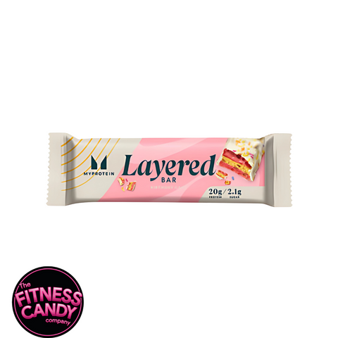 MYPROTEIN Layered Bar Vanilla Birthday Cake