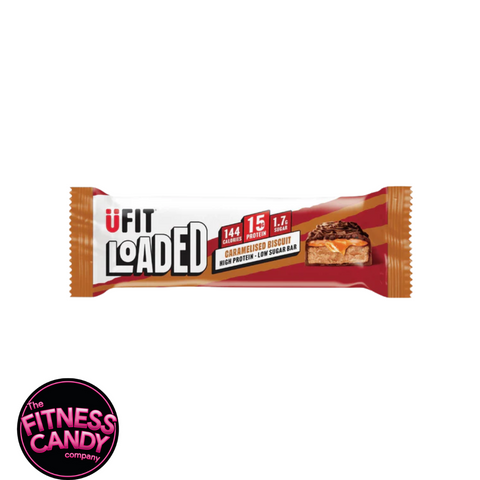 UFIT Loaded Protein Bar Caramelised Biscuit