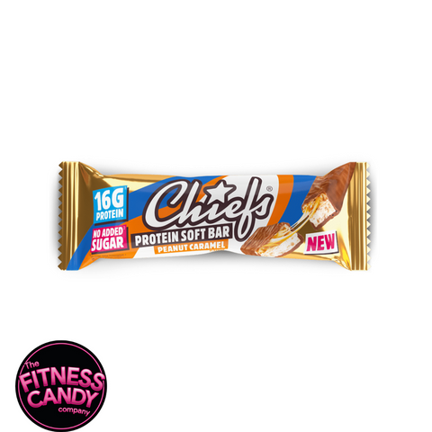 CHIEFS Soft Protein Bar Peanut Caramel