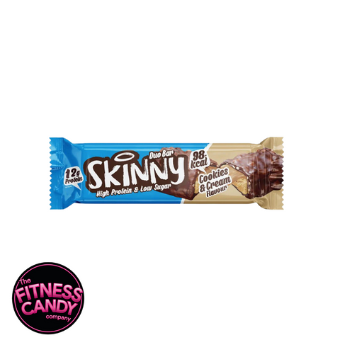SKINNY FOOD CO Protein Bar Cookies & Cream