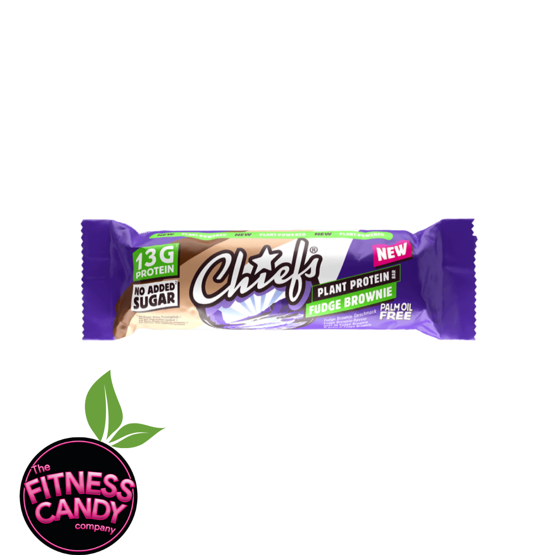 CHIEFS Plant Protein Bar Fudge Brownie (THT 11/08/2026)