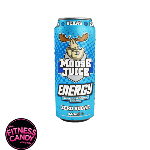 MOOSE JUICE Energy Blue Raspberry