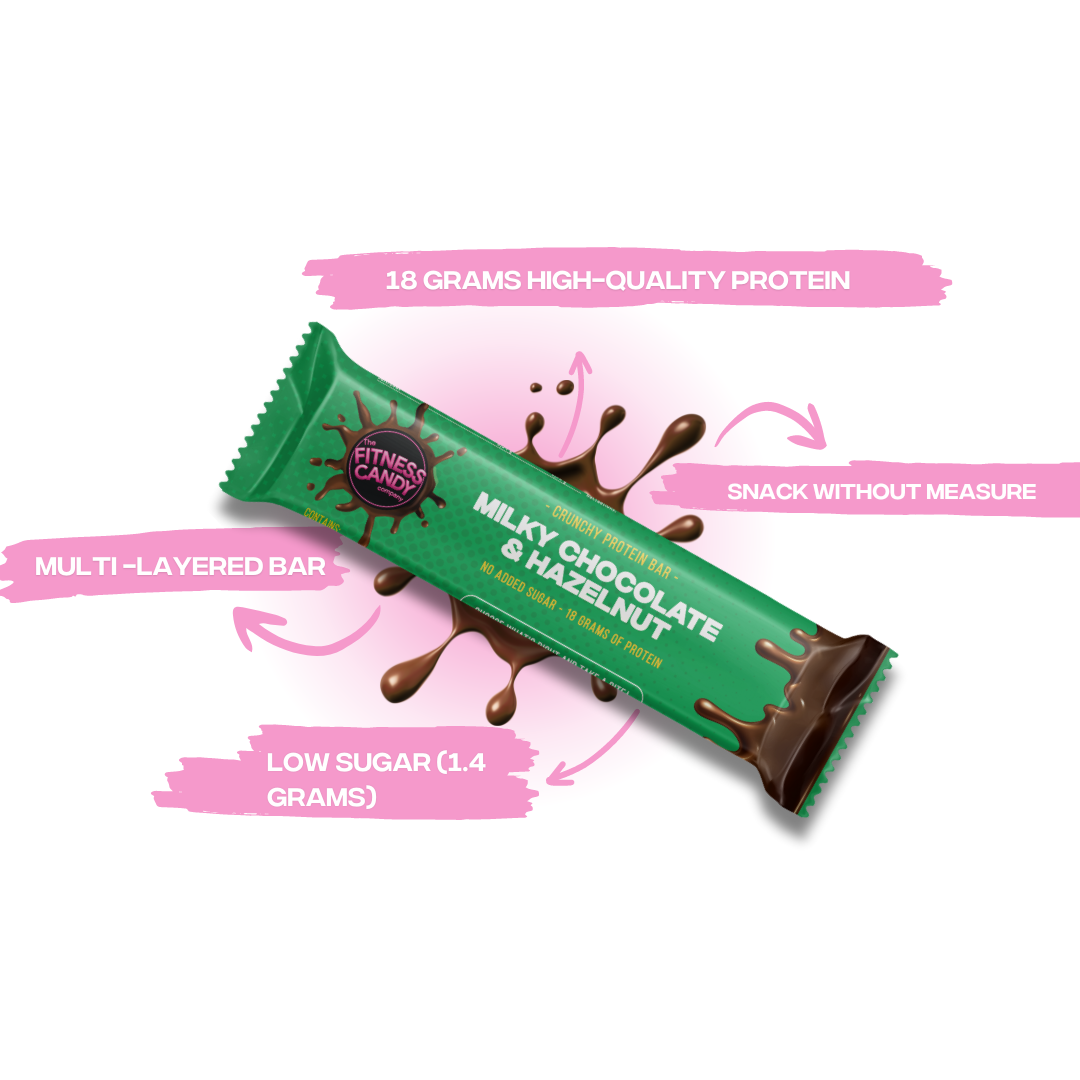 FITNESS CANDY Milky Chocolate & Hazelnut